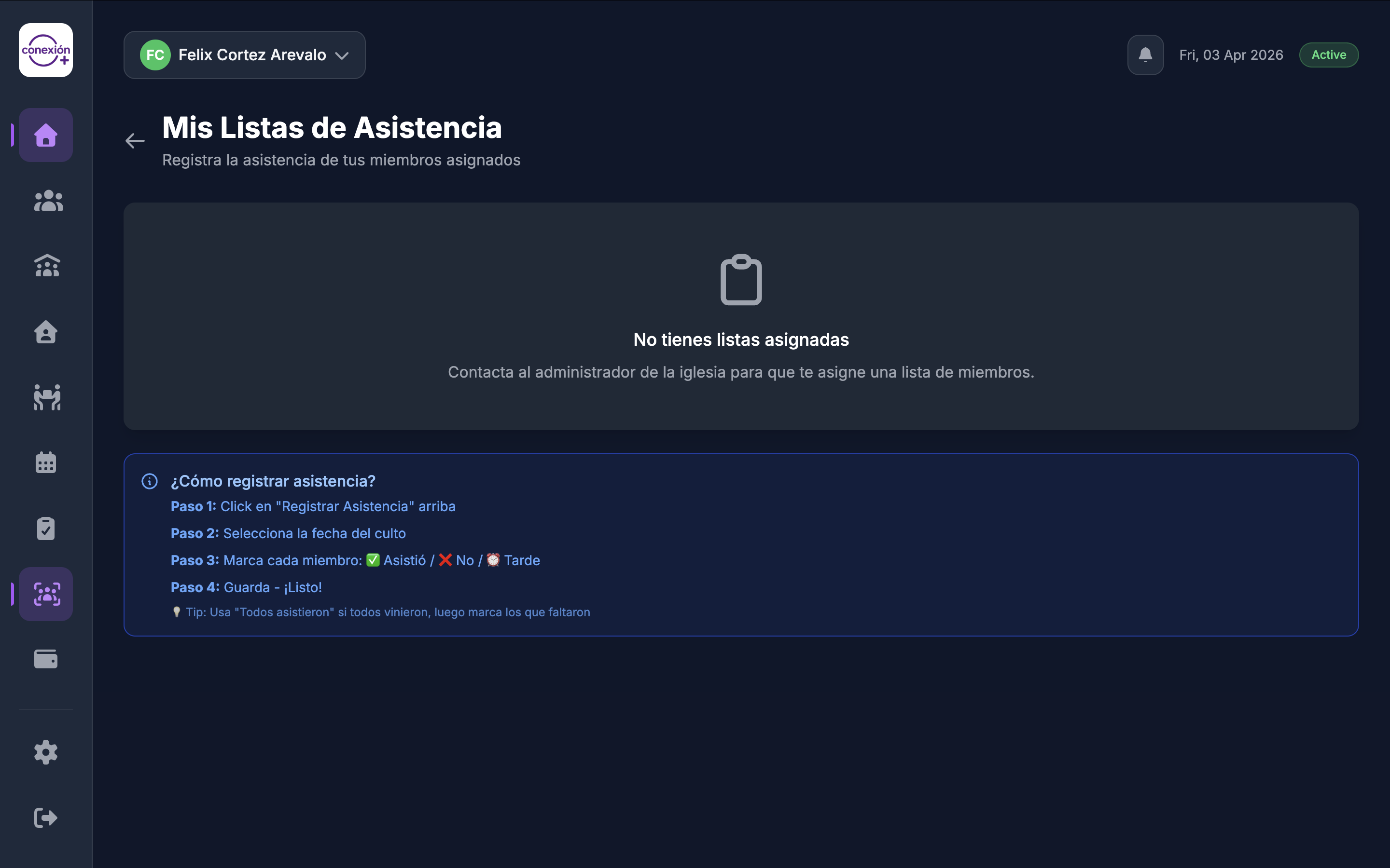 Módulo de Asistencia